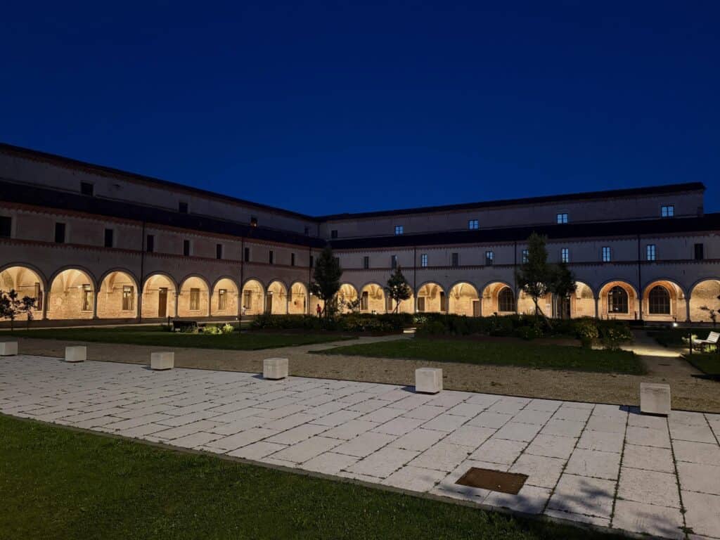abbazia del polirone chiostro
