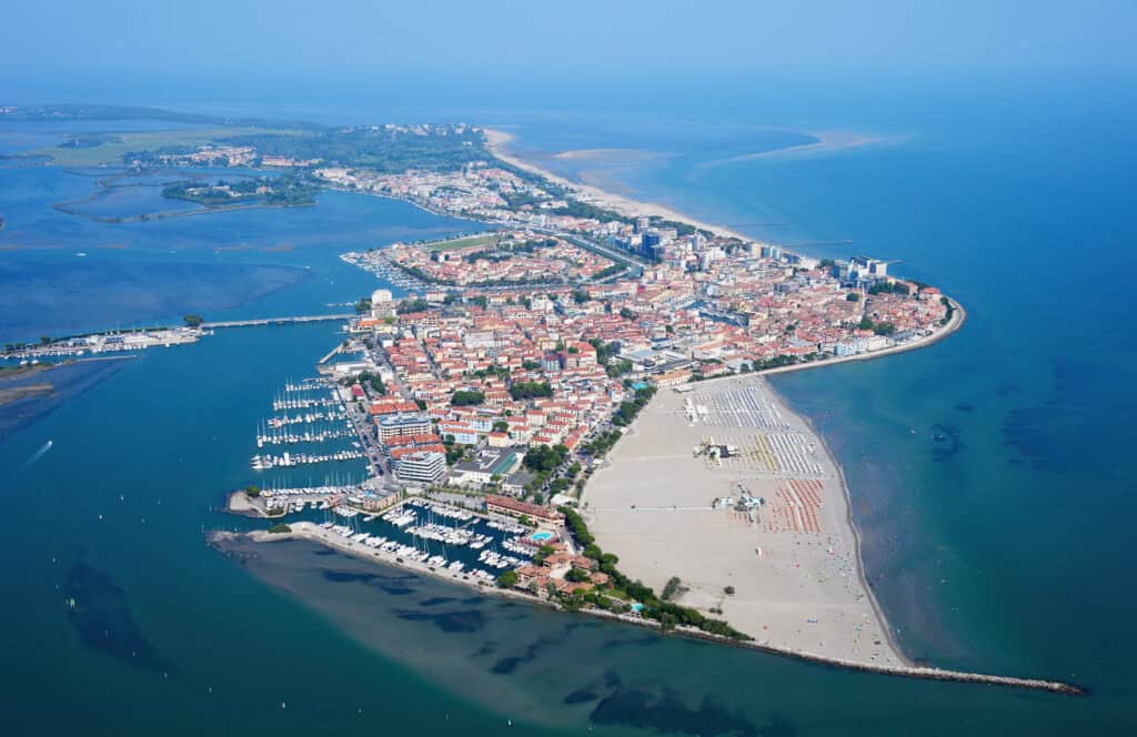aerial image of grado (view from the west)
