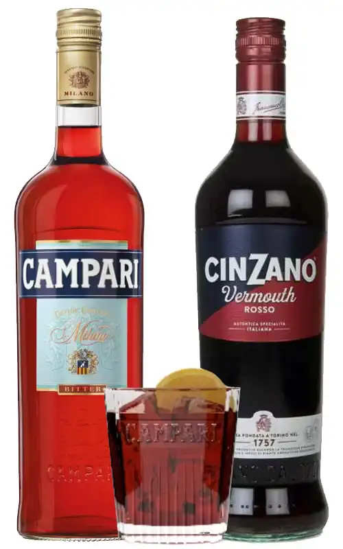 campari cinzano americano