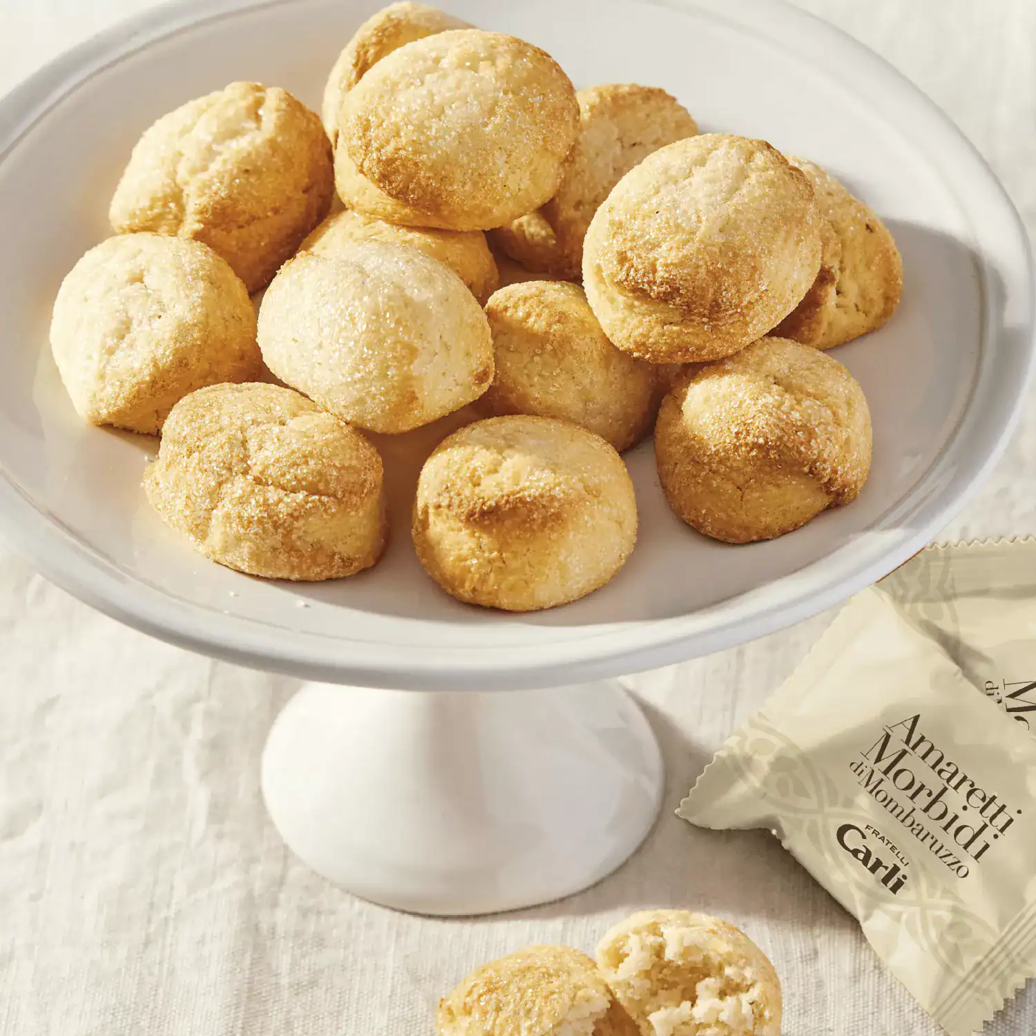 Amaretti Morbidi – Prémium puha mandulás aprósütemény Mombaruzzóból, 300 g – Fratelli Carli - Image 5