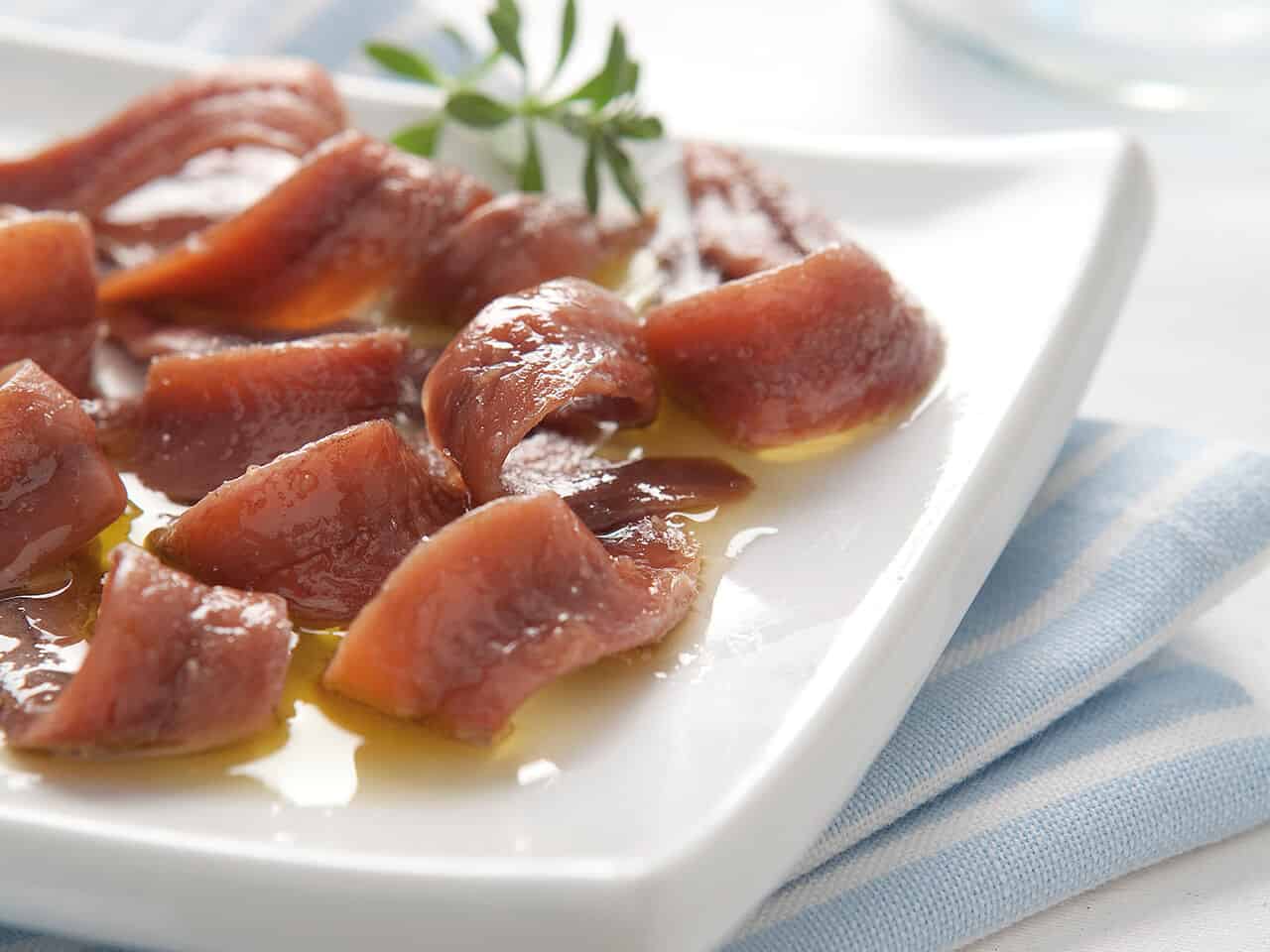 Filetti di Acciughe in Olio di Oliva – Prémium szardellafilé (anchois) olívaolajban dobozos, 50 g – Fratelli Carli - Image 4