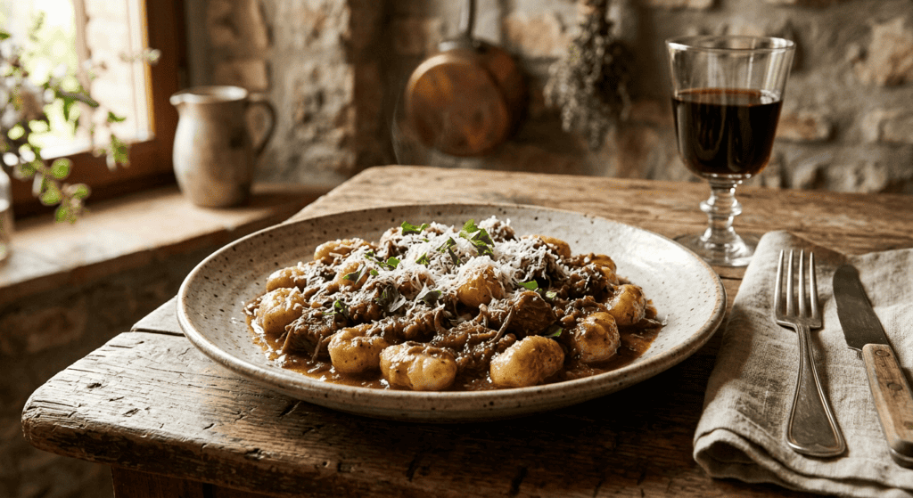 gnocchi sugo oca