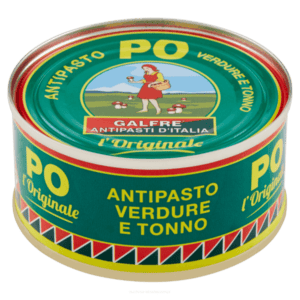 Antipasto PO – Piemonti zöldséges tonhalsaláta édes-savanyú paradicsomszószban, 120 g