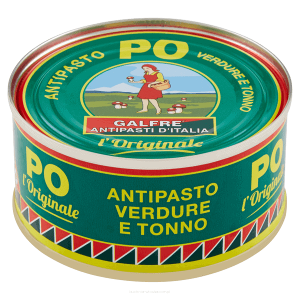 Antipasto PO – Piemonti zöldséges tonhalsaláta édes-savanyú paradicsomszószban, 120 g