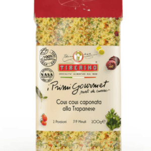 Couscous con Caponata alla Trapanese – Szicíliai zöldséges caponata kuszkucczal, 200 g
