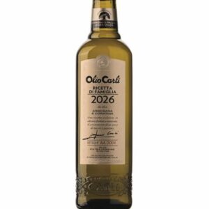 Olio Extra Vergine di Oliva „Ricetta di Famiglia 2026” – Limitált kiadású prémium extra szűz olívaolaj, 500 ml – Fratelli Carli