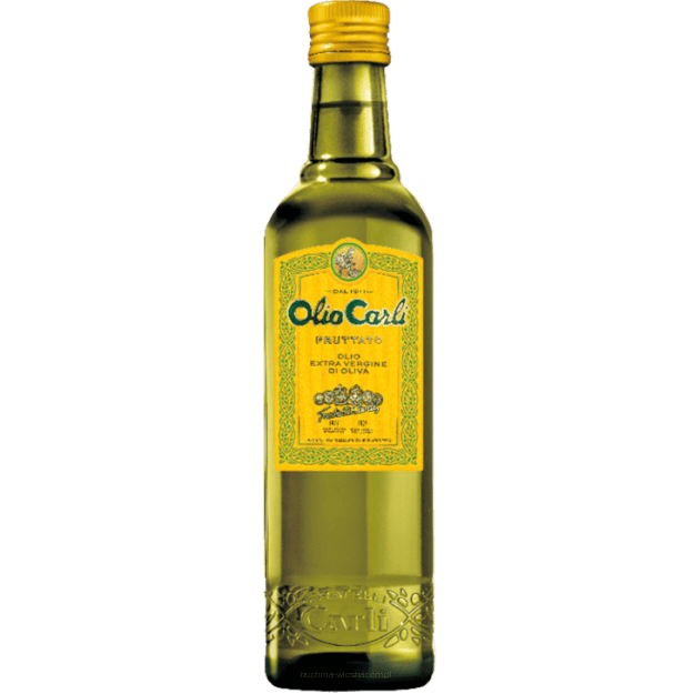 Olio Extra Vergine di Oliva „Fruttato” – Prémium olasz gyümölcsös extra szűz olívaolaj, 500 ml – Fratelli Carli