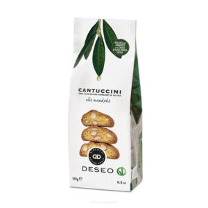 Toszkán vegán mandulás cantuccini extra szűz olívaolajjal, 180 g – Deseo