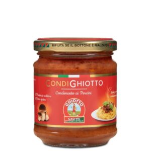 CondiGhiotto – Piemonti paradicsomos vargányagomba tésztaszósz, 180 g