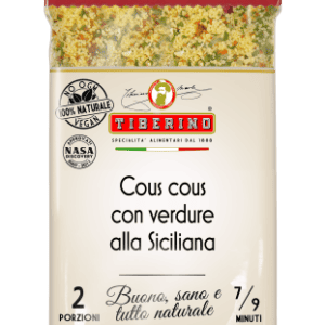Couscous con Verdure alla Siciliana – Szicíliai zöldséges kuszkusz, 200 g