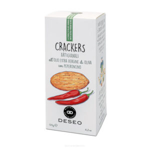 Deseo chili krékerek extra szűz olívaolajjal, 120g