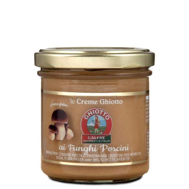 Crema ai Funghi Porcini – Piemonti vargányagombakrém olívaolajjal, 140 g