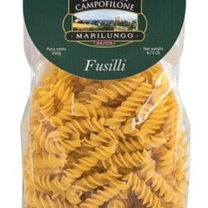 Fusilli all'Uovo di Campofilone – Kézműves tojásos orsótészta, 250 g – Marilungo
