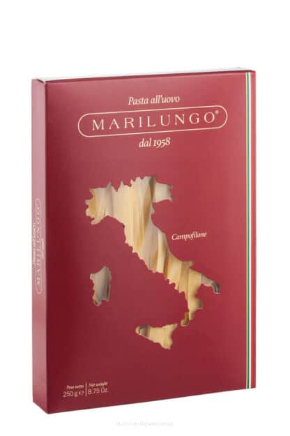 Pappardelle all'Uovo di Campofilone – Kézműves tojásos szélesmetélt, 250 g – Marilungo