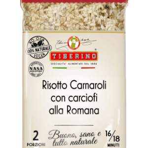 Risotto con Carciofi alla Romana – Római articsókás Carnaroli rizottó, 200 g - Tiberino