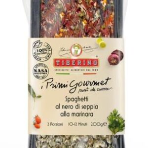 Spaghetti Nero di Seppia alla Marinara – Fekete tintahal tintás spagetti marinara módra, 200 g
