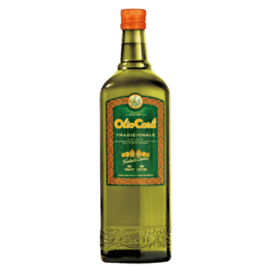 Olio di Oliva „Tradizionale” – Prémium olasz konyhai és sütőolaj magas extra szűz tartalommal, 750 ml – Fratelli Carli